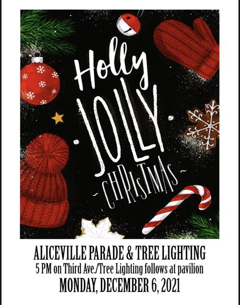 Aliceville Holly Jolly City Christmas Parade And Tree Lightingvisit