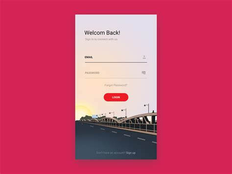 Login Ui Concept For Ios And Android App Uplabs