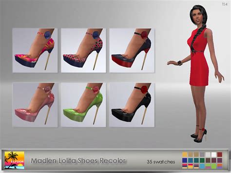 Madlen Lolita Shoes Recolor At Elfdor Sims Sims 4 Updates