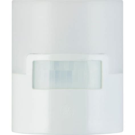 Ge Motion Activated Led Night Light White 12201 The Home Depot