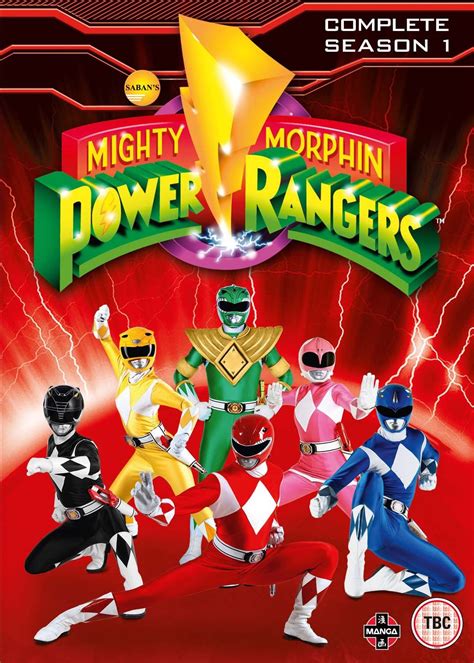 Mighty Morphin Power Rangers Complete Season DVD Reino Unido
