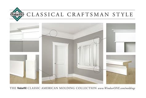 Classical Craftsman Moldings 20th Century Style Windsorone