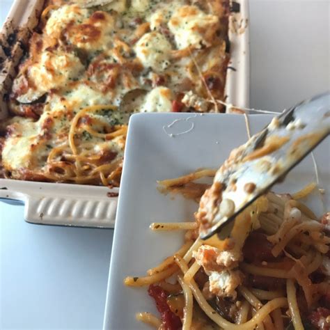 How to make million dollar spaghetti: Vegetarian Baked Million Dollar Spaghetti Recipe ...