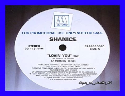 Shanice Lovin You Minnie Ripertonカヴァープロモオンリー Us Original5点以上 10点