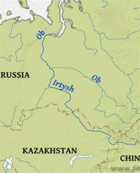 Border Irtysh River History Lessons History Lesson