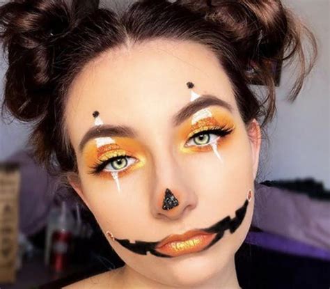 Pumpkin Face Makeup Is The Beauty Trend To Try This Halloween Pumpkin