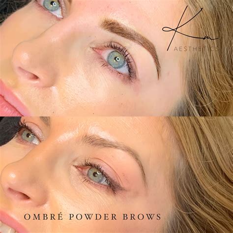 Ombre Powder Brows In 2020 Brows Phi Brows Brows On Fleek