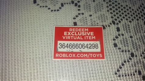 Free Roblox Code Redeem Exclusive Item Never Used Youtube