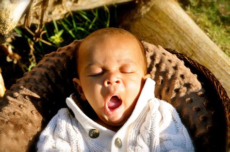 Sleepy Yawn Cute Babies Baby Face Yawning