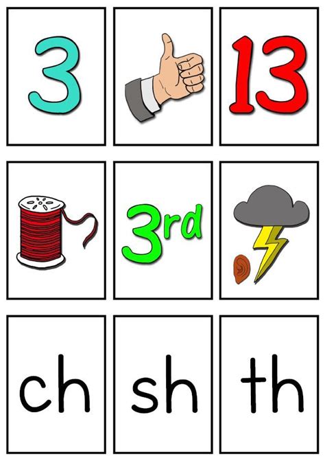 Flashcards With Digraph Th Phonics Programs Phonics Digraph
