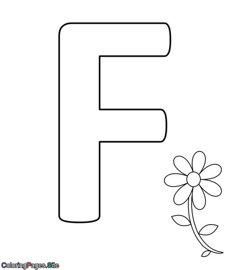 Letter F Free Printable Coloring Pages Craft Ideas Pinterest F Letter