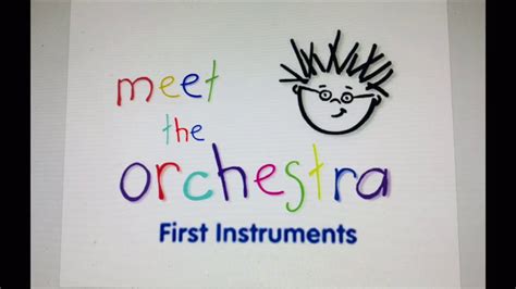 Baby Einstein Meet The Orchestra First Instruments 2006 Youtube