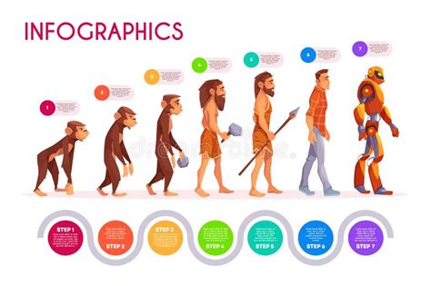 Human Evolution Stock Illustrations 16005 Human Evolution Stock