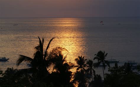 Sunset Ocean View Widescreen Wallpapers