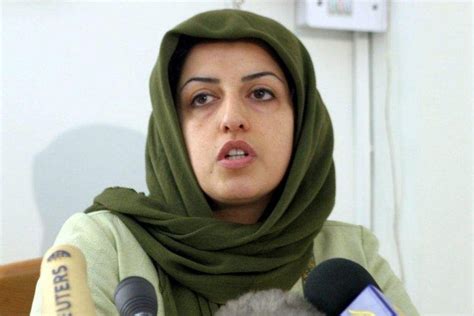 Jailed Iranian Human Rights Activist Narges Mohammadi On Hunger Strike