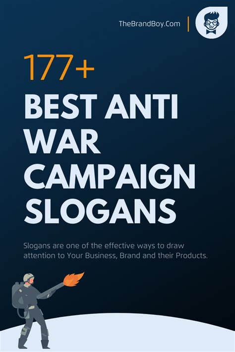 629 Powerful Anti War Slogans And Taglines Generator Guide Brandboy