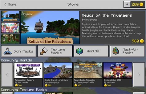 Minecraft Marketplace Is Your New Store For Community Created Skins