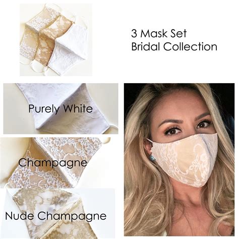 Designer Lace Face Mask For Women Sexy Face Mask Wedding Etsy