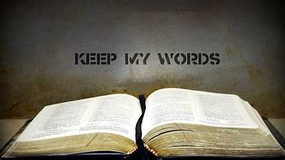 Words Keep Christian Bible Open Wallpapers Proverbs