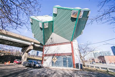 Part Of Torontos Iconic Cube House Is Now Available For Rent