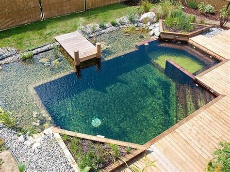 Few swimming ponds are smaller than fifty feet in length or diameter because of depth and slope requirements. 20+ Modern Natural Swimming Pools That Will Delight You ...
