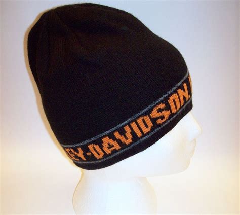 Maybe you would like to learn more about one of these? Harley Davidson Hat Cap Beanie Beenie Knit Skull Cap Black ...