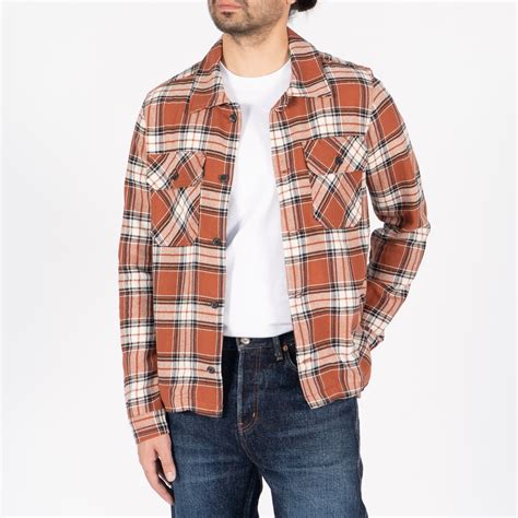 Over Shirt Silk Blend Flannel Naked Famous Denim