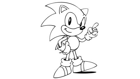 How To Draw Sonic The Hedgehog Step By Step By Laor Arts Youtube