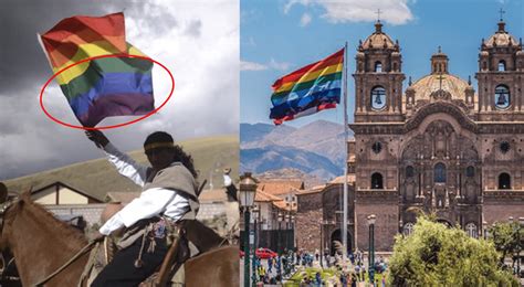 Confunden Bandera Del Cusco Con Símbolo Lgtb En Escenificación Sobre