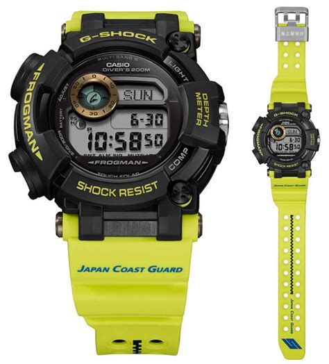 Related:gshock japan limited g shock limited edition g shock japan solar g shock japan limited edition g shock made in japan. G-Shock GWF-D1000JCG-9JR Frogman for Japan Coast Guard ...