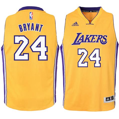 Kobe Bryant Los Angeles Lakers Youth Gold Swingman Basketball Jersey