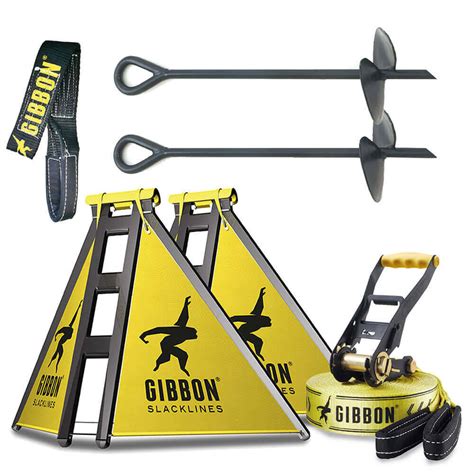 Neben den erdnägeln beim slackline garten kit gibt es auch noch die erdschrauben. Sets ohne Bäume - Slackline Info