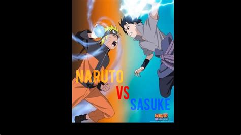Dernier Combat Naruto Vs Sasuke Amvmontage Mimi Montage Amv Youtube