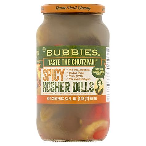Bubbies Spicy Kosher Dills