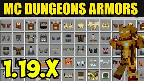 Armor Mod 1192 Minecraft How To Download And Install Mc Dungeons