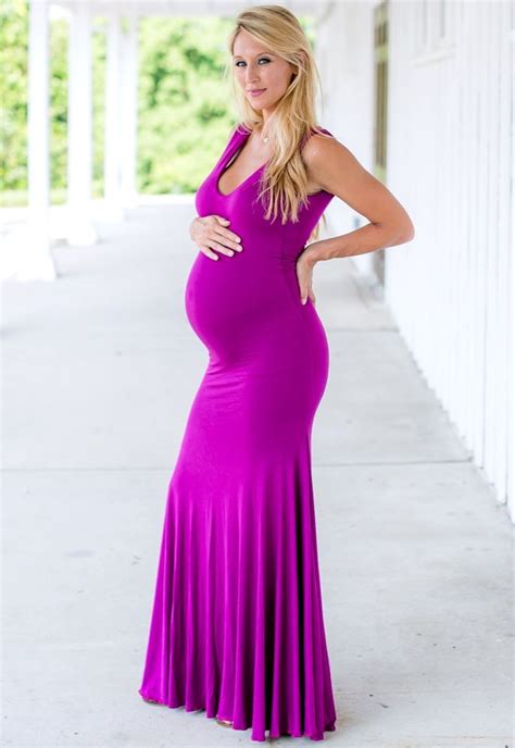 Maternity Gowns That Wow Sexy Mama Maternity Maternity Long Dress Maternity Gowns Long