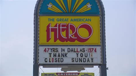 Great American Hero Sandwich Shop Closing After Nearly 50 Years Wfaa