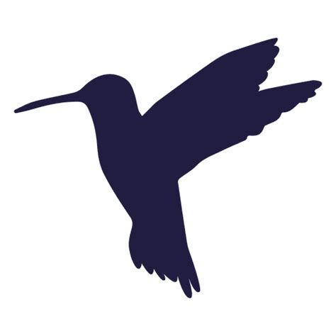 Hummingbird Hovering Silhouette Transparent Png And Svg Vector File