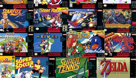 Super Nintendo Games List With Pictures Gameita
