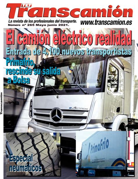 Calaméo Transcamion Nº 265 Mayo Junio 2021