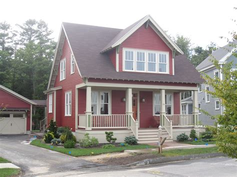 Scarborough Maine Cottage Craftsman Style With Front Porch Maine
