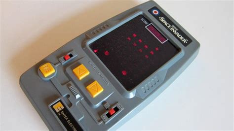 Entex Space Invaders Handheld Game 80s Games Works