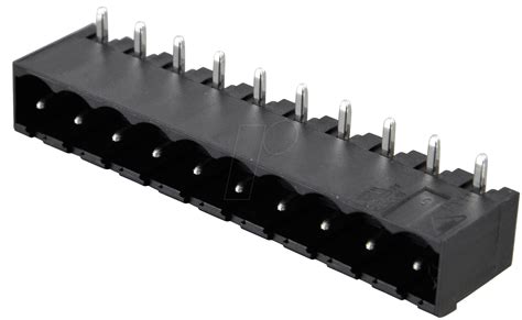 Akl 230 10 Box Connector For Akl 249 10 Pin Spacing 508 At Reichelt