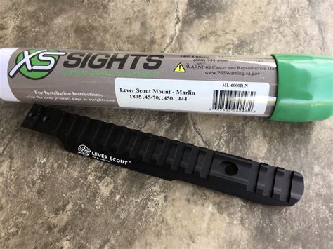 Xs Sight Systems Lever Scout Mount Marlin 1895 45 70 450 444 Ml