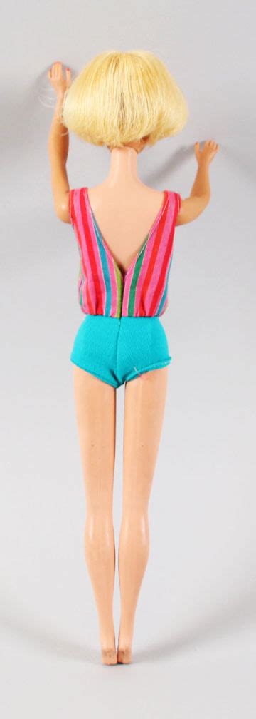 1965 Barbie Doll American Girl Bend Legs Blonde Memorabilia Expert