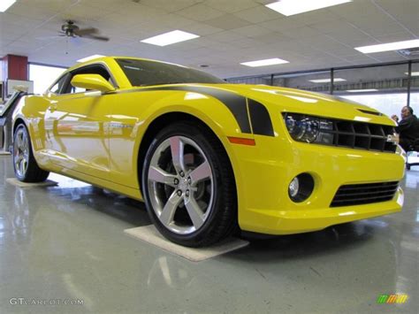 2011 Rally Yellow Chevrolet Camaro Ssrs Coupe 47292168