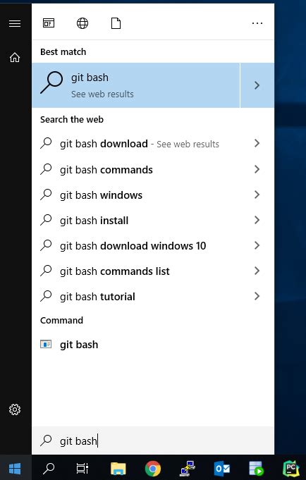 Using Git Bash Windows 10 Lopteelegant