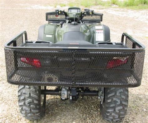 550l Universal Large Rear Drop Rack For Honda Atvs Strong Made
