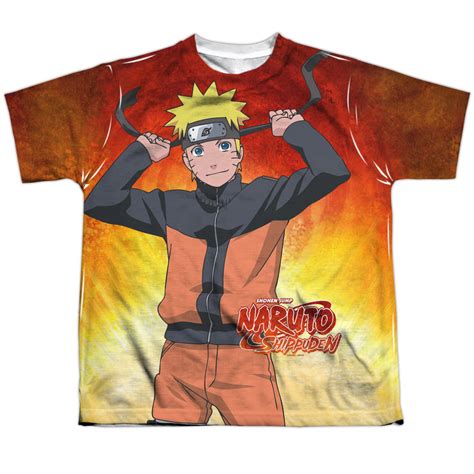 Naruto Naruto Youth Short Sleeve Shirt Small