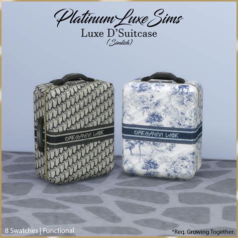 Luxe Dsuitcase Simlish The Sims 4 Build Buy Curseforge